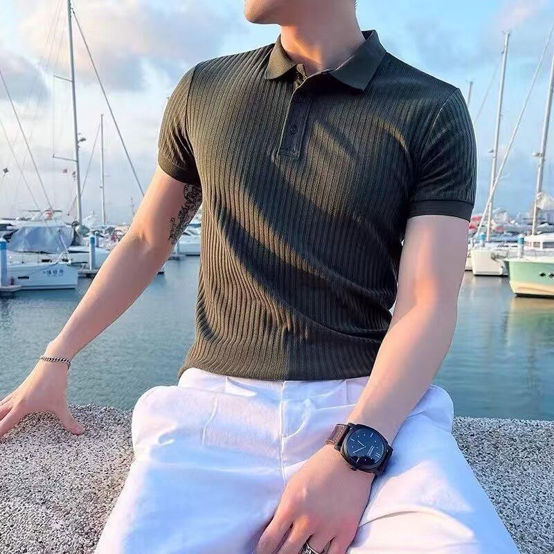 SISLEY- FASHION MEN'S POLO