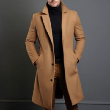 Ferry™ | Double-breasted wool coat with buttons